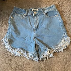 High waisted American bazi shorts